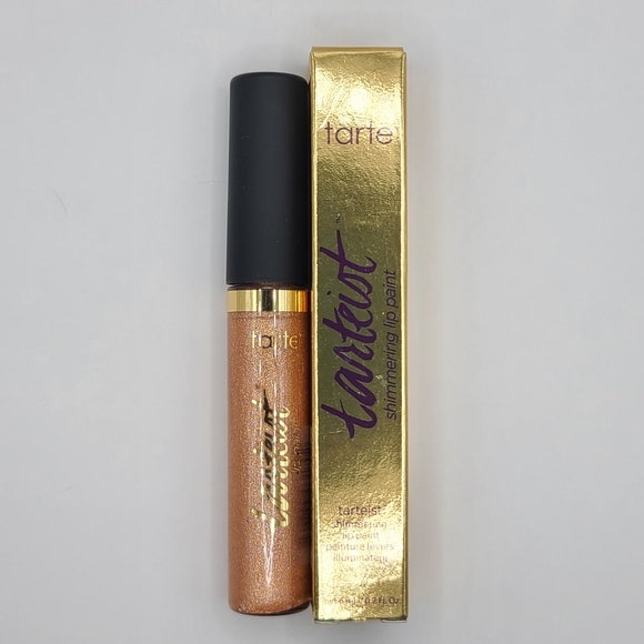 Tarte Tartiest Shimmering Lip Paint in Strike Gold - Picture 3 of 8